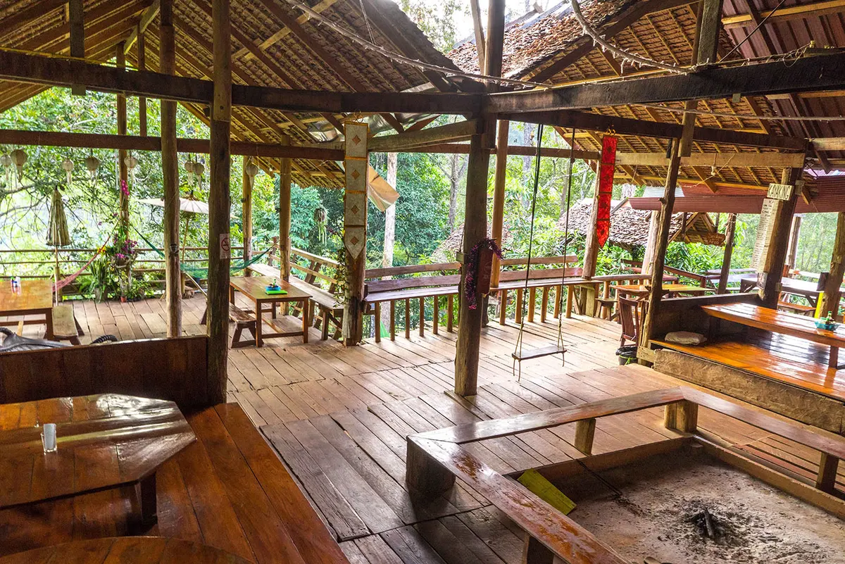 The Cave Lodge main house