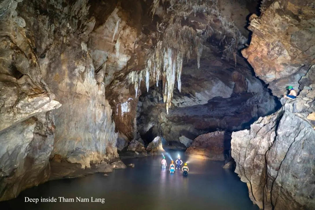 Deep inside Tham Nam Lang